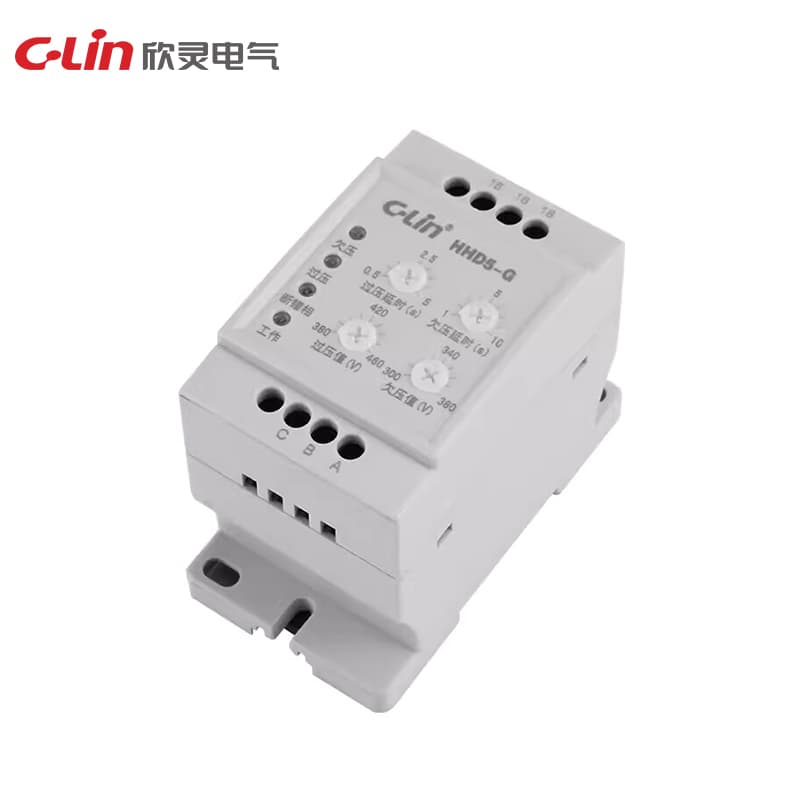 Rơ le bảo vệ mất pha và thứ tự pha dòng HHD5 3